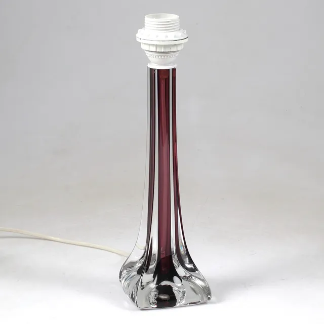BORDSLAMPA, glas, Flygsfors, 1900-talets senare del.