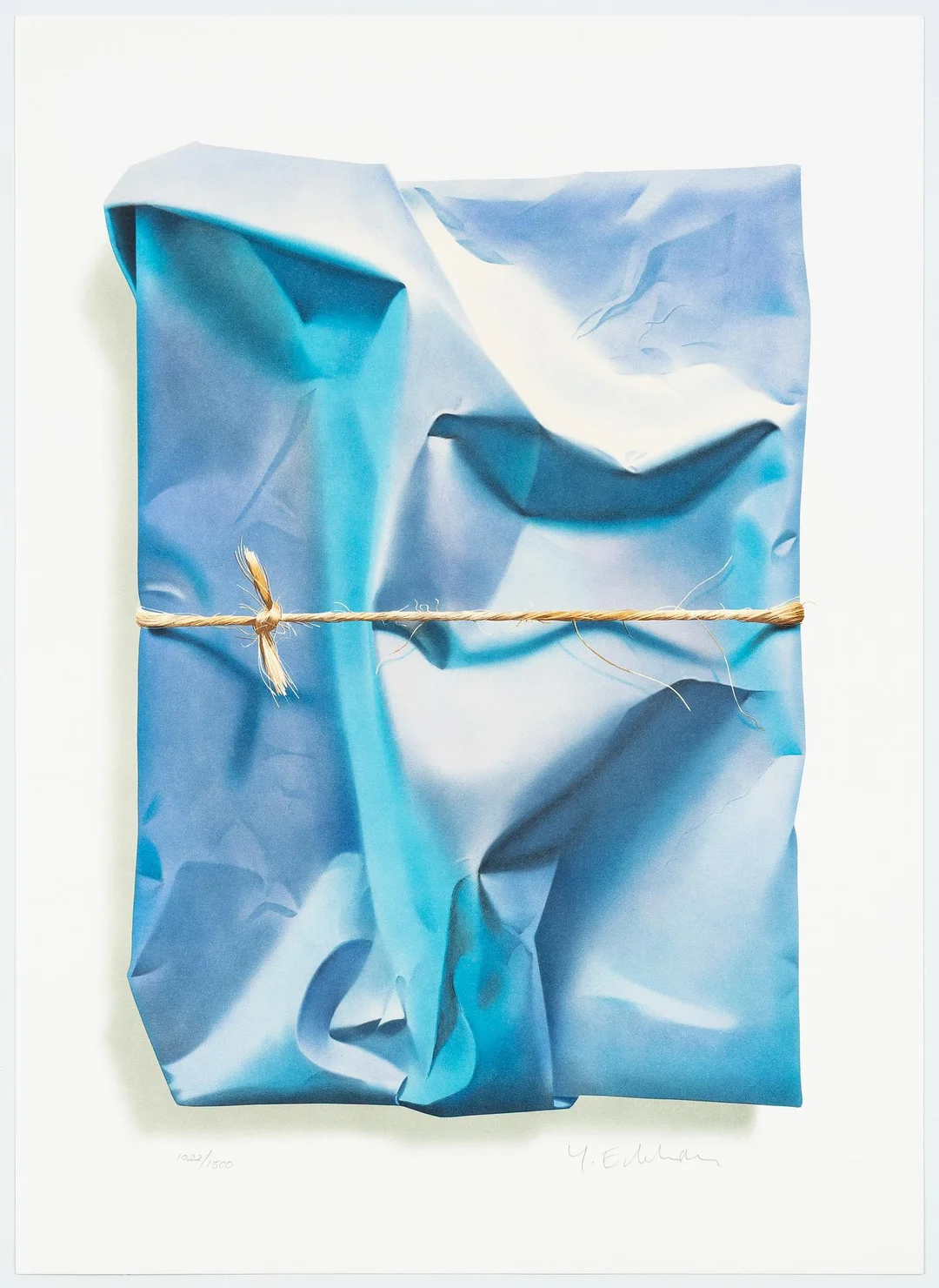 Yrjö Edelmann, "Stringed blue ocean". — Bukowskis