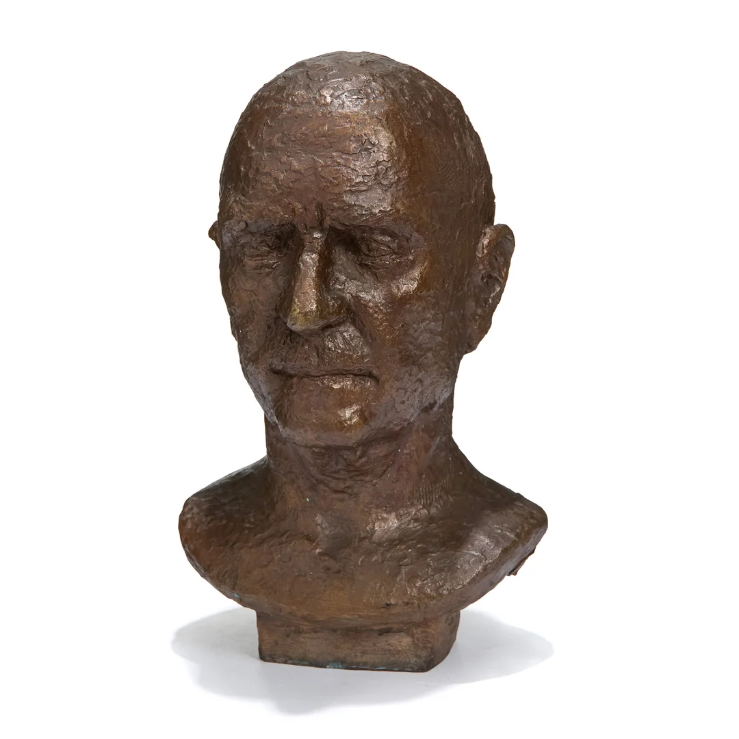 Bast, Ørnulf — Mannsportrett — Kunst/Skulptur — Blomqvist