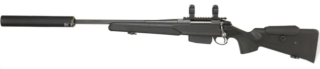 KULGEVÄR,VÄNSTER, Repeter, fabrikat Tikka, modell modell T3x (Jaktia Edition), kaliber .308W, tillv.nr N97299, se-nr SE3073767.