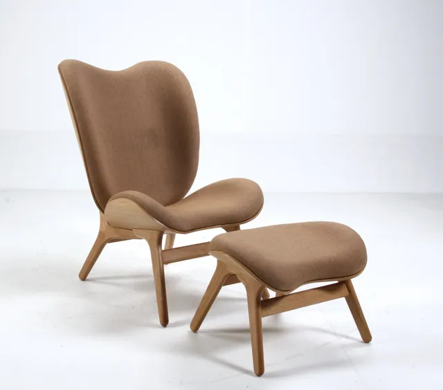 Anders Klem for Umage. High armchair model 'A Conversation Piece, Tall', oak (cd)