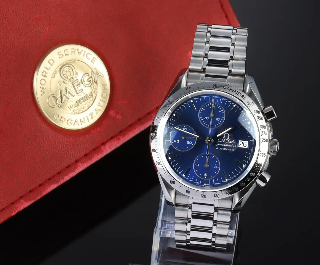 Men's wristwatch from Omega, model Speedmaster, ref. 3511.80.00 — Watches and clocks/Men’s watches — Lauritz