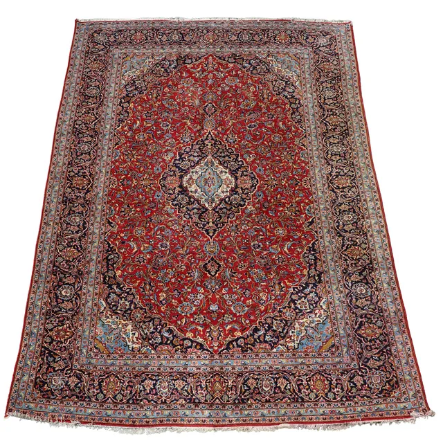 KASHAN CARPET, CENTRAL PERSIA, CIRCA 1970.