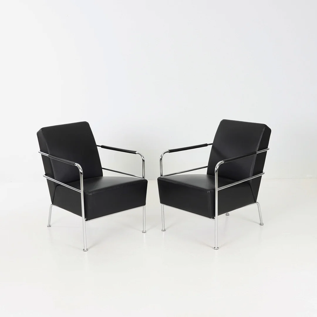 GUNILLA ALLARD. f 1957. Fåtöljer, 1 par, Cinema. — Armchairs & Chairs — Auktionsverket Engelholm