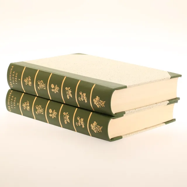 BÖCKER, 2 volymer, "Vår svenska flora i färg", 1958-60.
