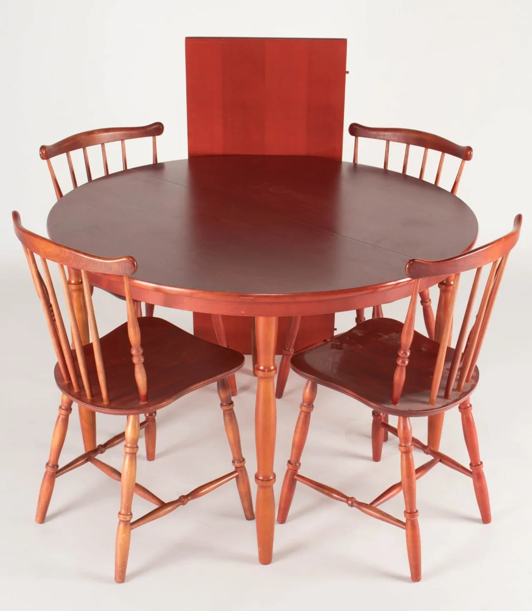 Farstrup furniture factory. Dining table and chairs (6) — Furniture/Dining tables, dining room furniture — Lauritz