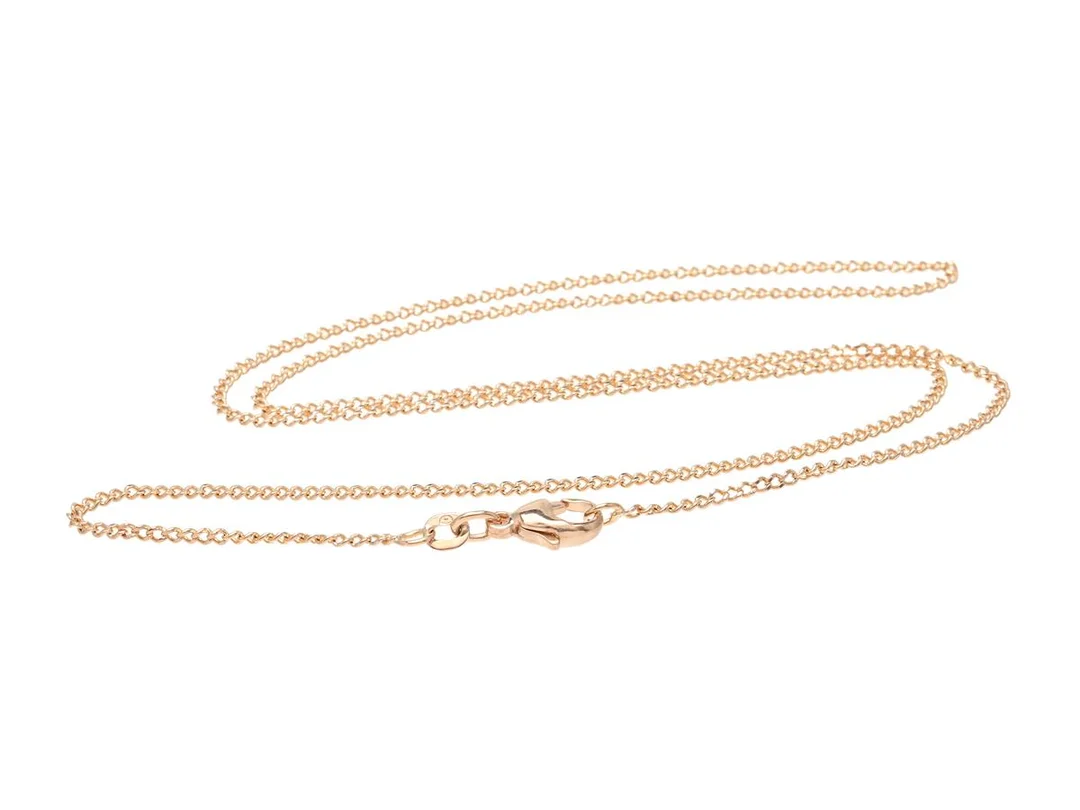 HALSKEDJA, 18K guld, pansarlänk, längd ca 50 cm, vikt 5 g — Smycken/Halskedja — Kaplans