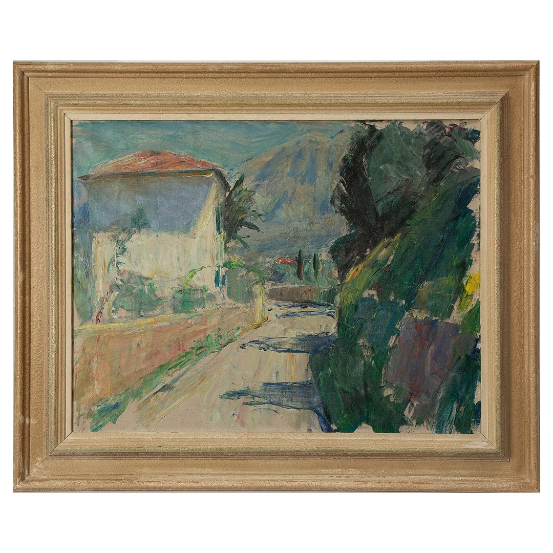 ARNE CASSEL. Olja på duk, signerad. — Paintings — Stockholms Auktionsverk Göteborg