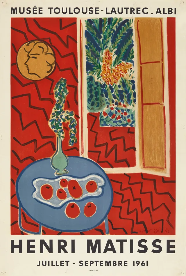 Etter Henri Matisse — "Henri Matisse - Musée Toulouse-Lautrec Albi" 1961