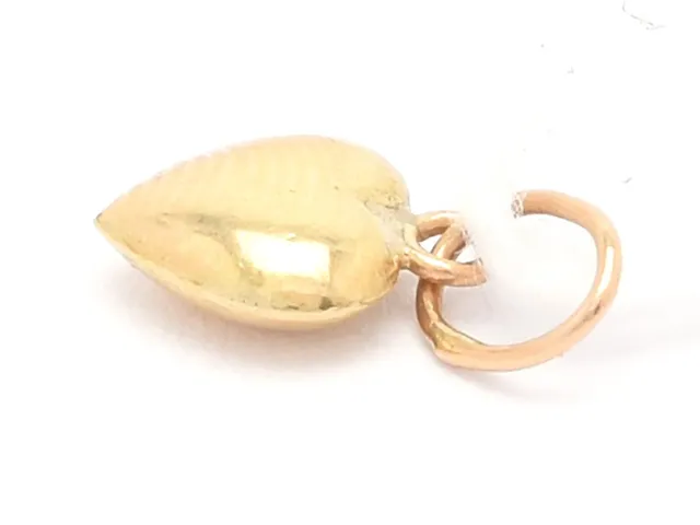 Hänge 18K 0,1g, höjd 1,0 cm, bredd 6 mm, hjärta