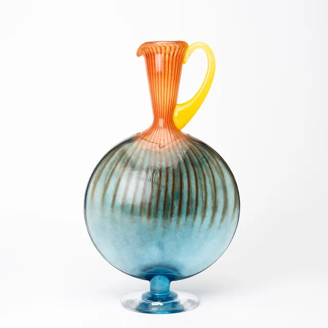 KJELL ENGMAN. Kanna, "Bonbon", glas, osignerad, Kosta Boda.