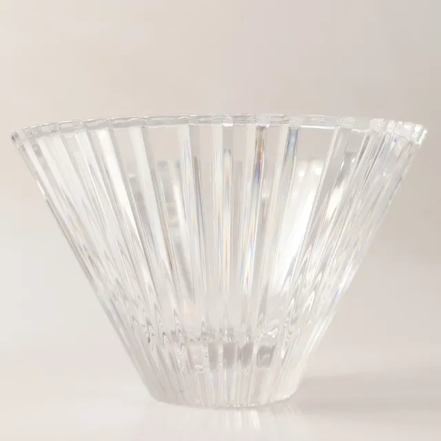 ANNE NILSSON. Skål, "Carat", glas, Orrefors.