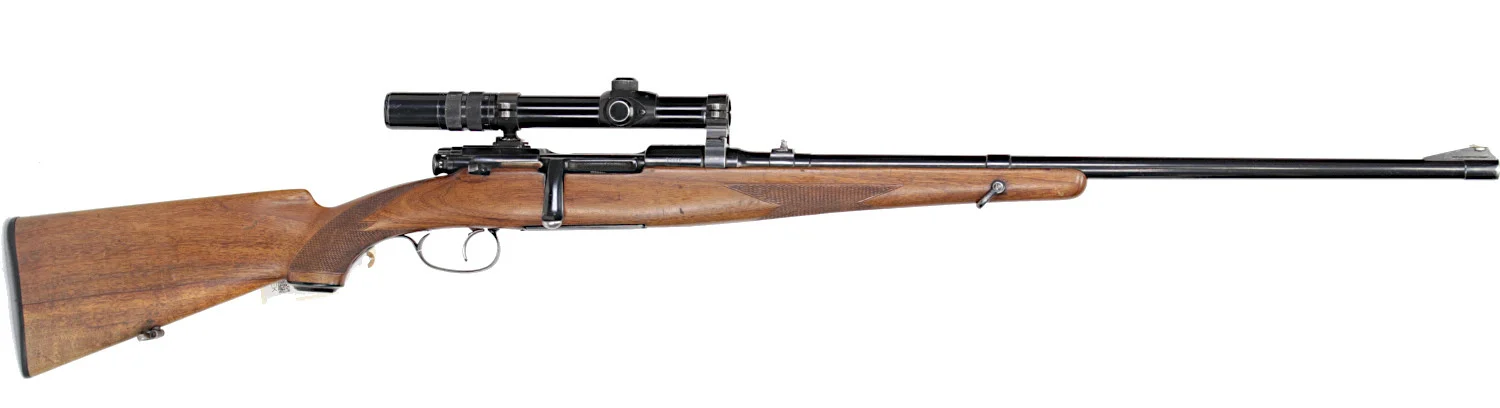 537. KULGEVÄR, österikisk, Repeter, fabrikat Mannlicher, modell 1950, kaliber .30-06, tillv.nr 15986, se-nr 0655237. — Rifles — Walter Borg