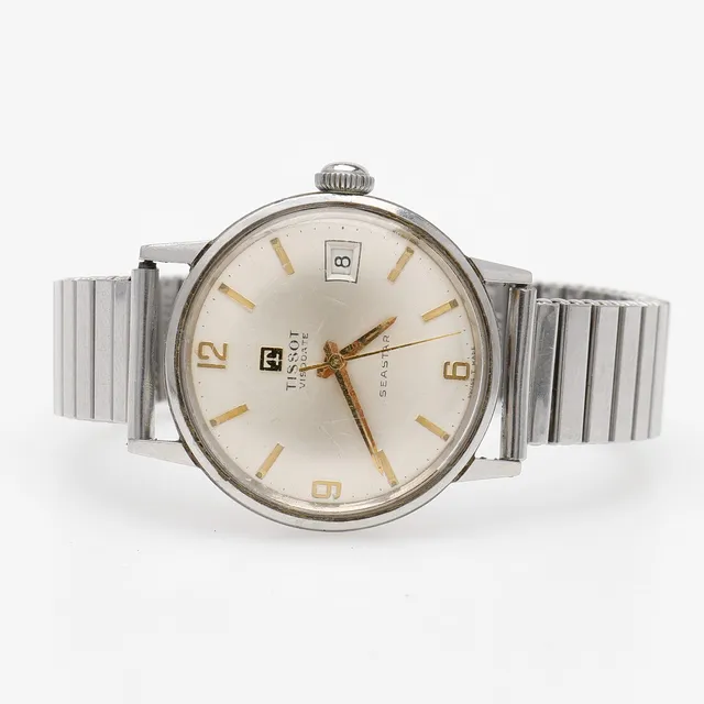 HERRARMBANDSUR, TISSOT, "SEASTAR", VISODATE.