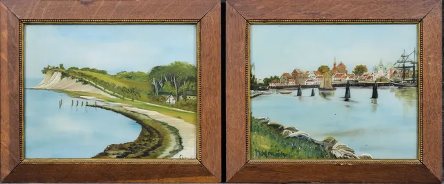 Ubekendte kunstnere, motiver fra Kerteminde (2)