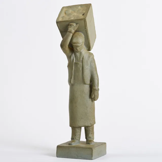JOHANNES HEDEGAARD. (1915-1999) Keramik skulptur model 70. Signeret. Danmark, midten af 1900-tallet.