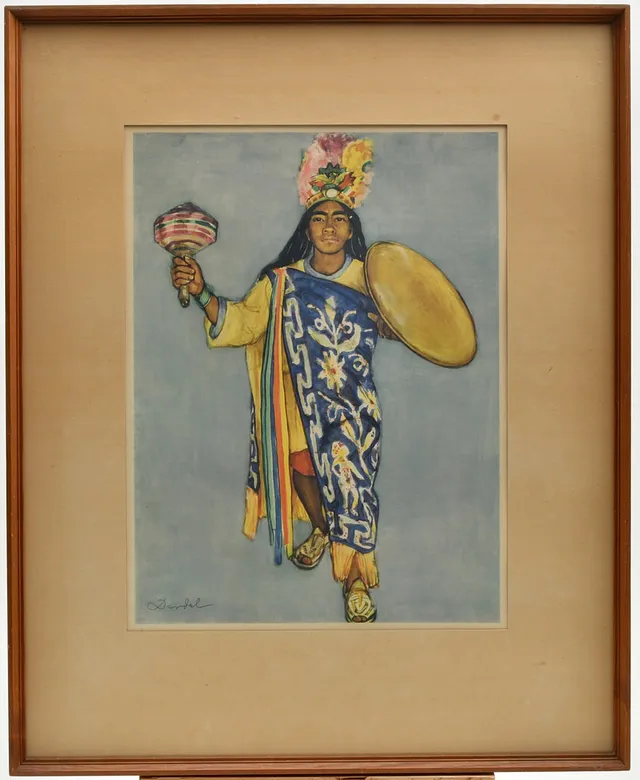 NILS DARDEL. Reproduktionstryck efter Nils Dardel.