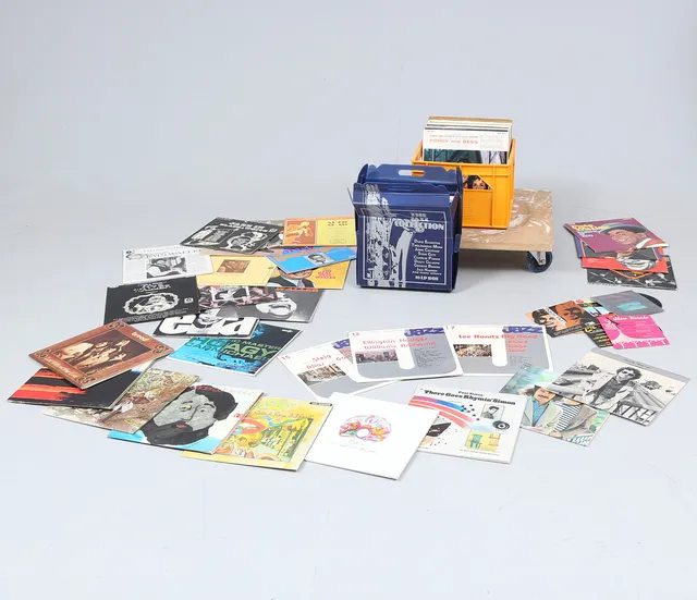 VINYL, lp-skivor.