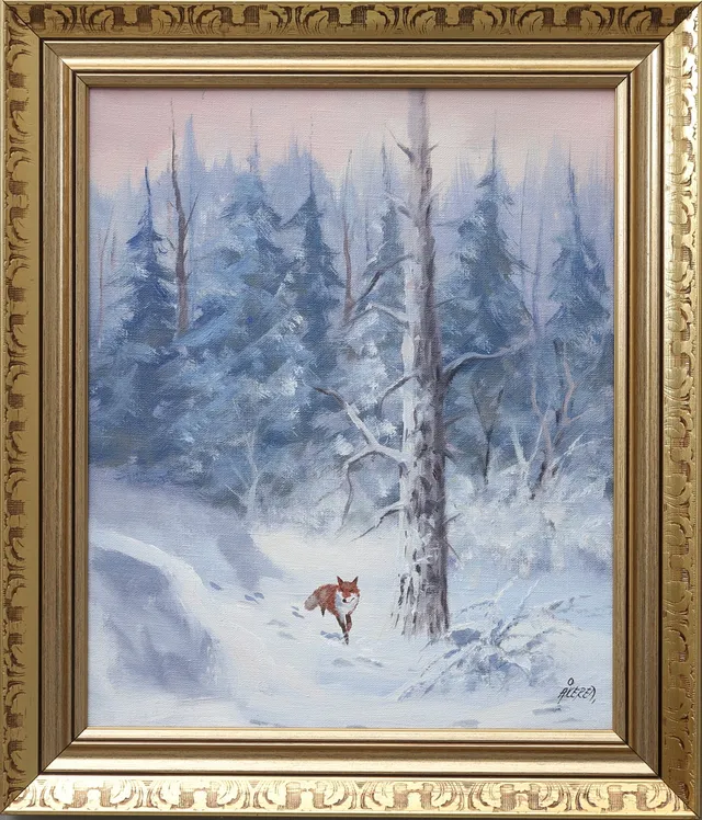 PÄR ÅKERED. olja på duk, signerad.