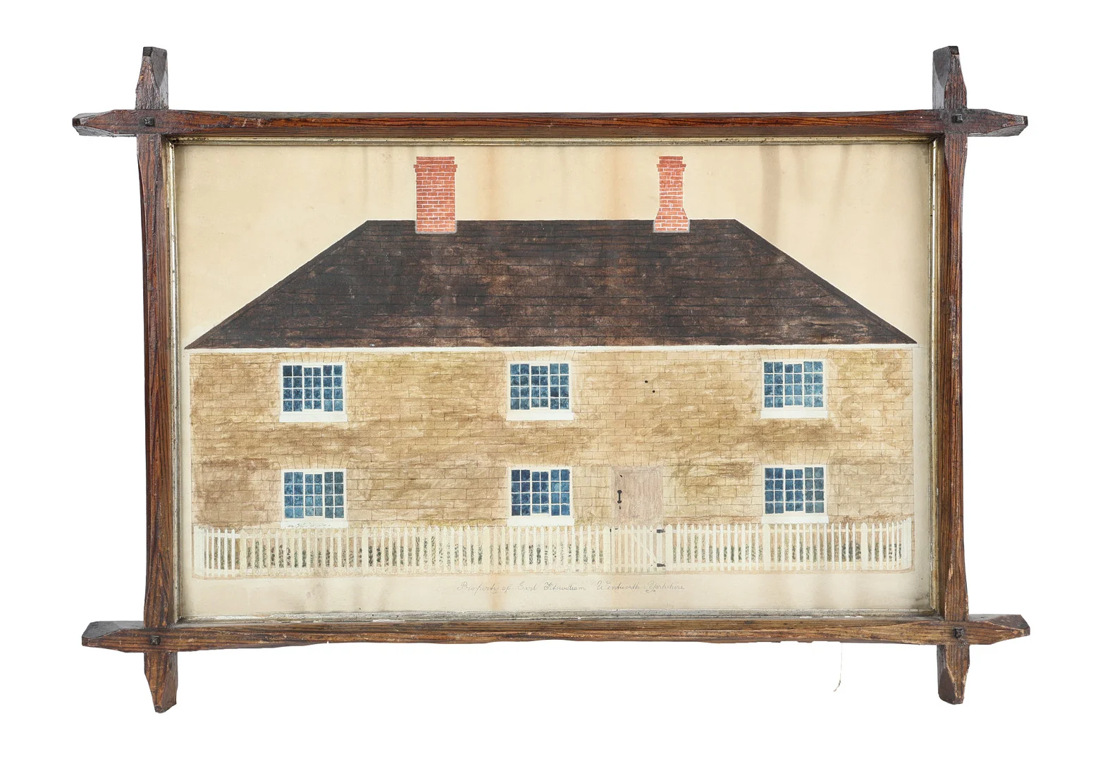 PRIMITIVE SCHOOL (19TH CENTURY). — Paintings — Bishop & Miller