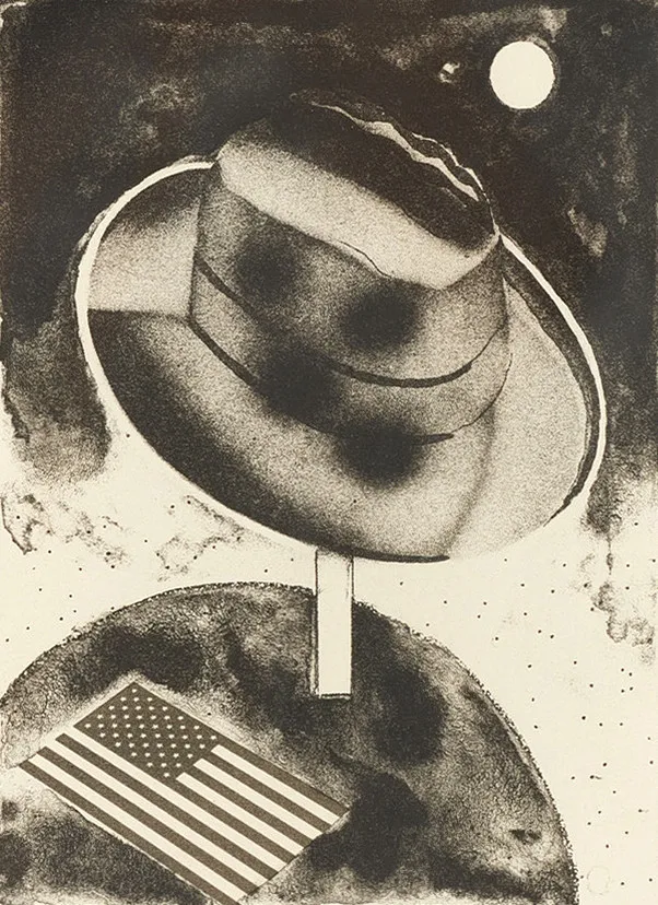 JAMES ROSENQUIST (USA, 1933-2017), Fedora, signerad och numrerad 23/70, litografi.