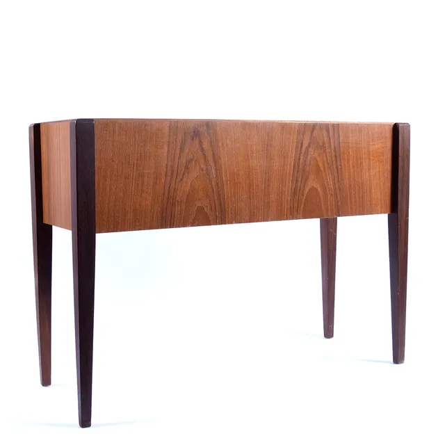 BLOMSTERLÅDA, teak, 1960-tal.