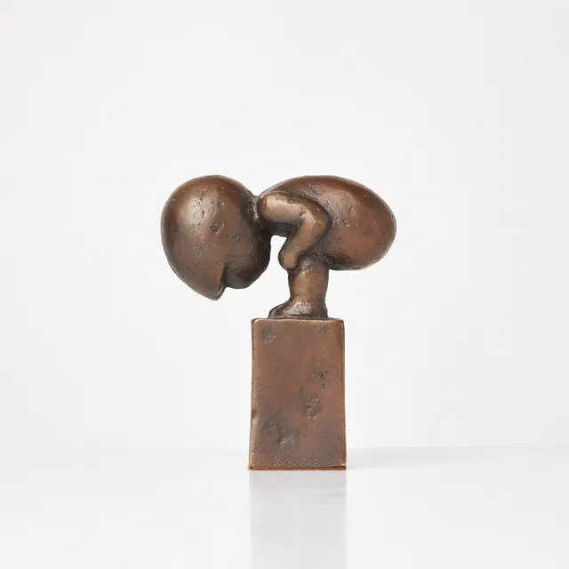 LISA LARSON. "Myran", skulptur, brons, signerad och numrerad Lisa Larson No 132, Galleri Scandia, limiterad upplaga om 999.