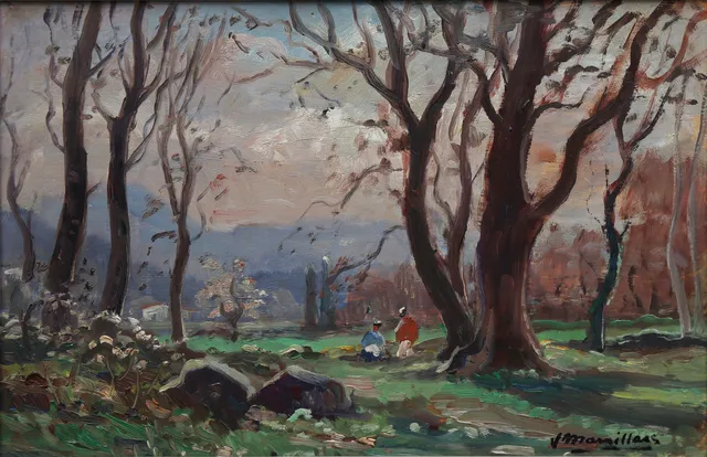 JOAQUIM MARSILLACH. Landscape.