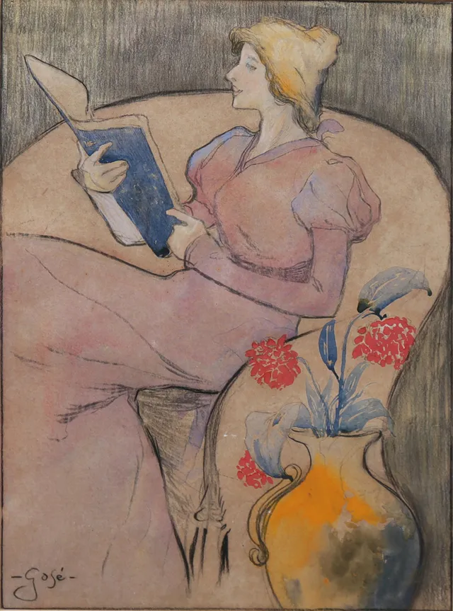 XAVIER GOSÉ. The Reading.