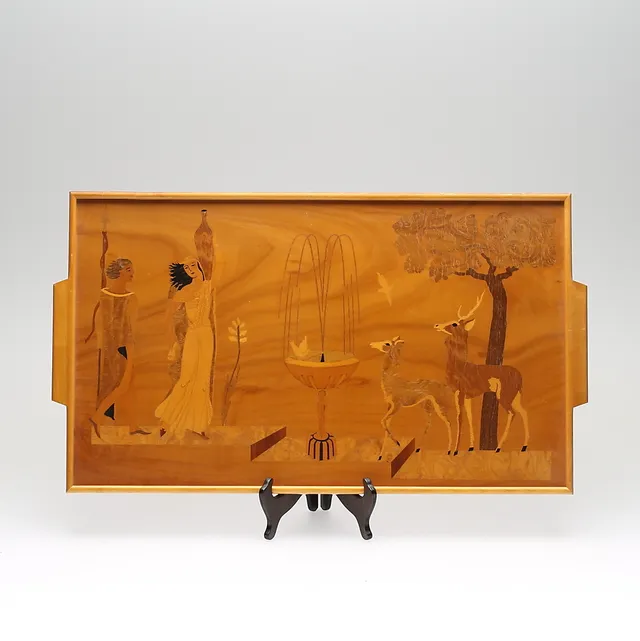 BRICKA, intarsia, 1900-talets första del.