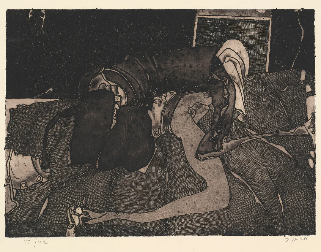 Janssen, Horst — Uten tittel, 1970 — Kunst/Grafikk — Blomqvist