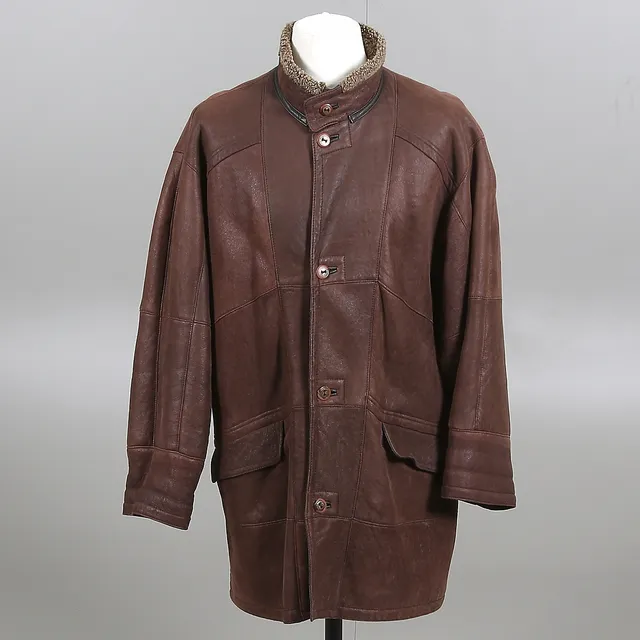 HERROCK, imprignerat läder, Christ, German leather fashion.