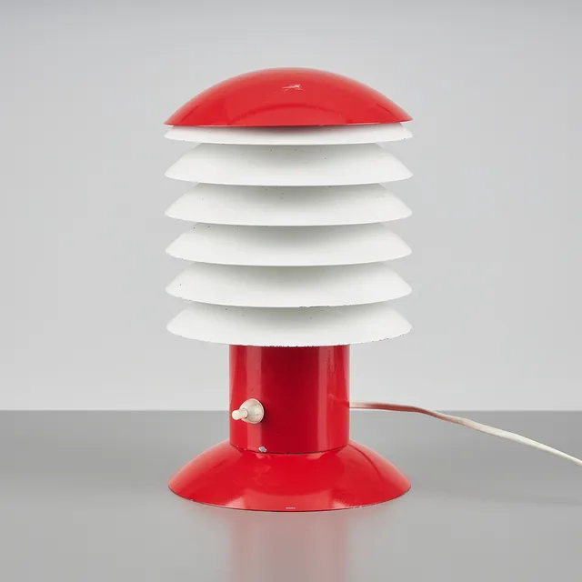 PENTTI KUJALA, bordslampa, modell 940-055, Stockmann Orno, 1970-tal.