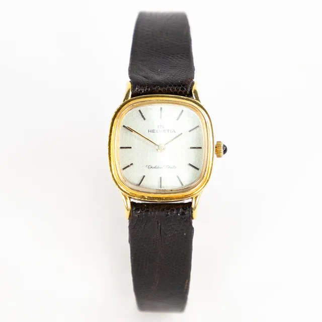 HELVETIA. Golden Gate, 23,5 mm, 18k guld, 80-tal.