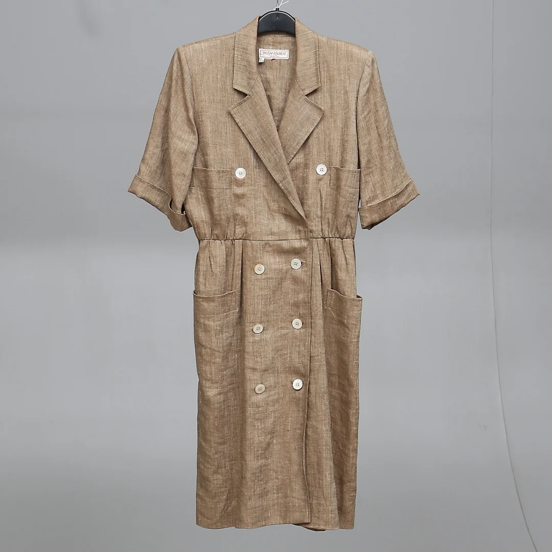 KLÄNNING, Yves Saint Laurent. — Vintage & Designer Fashion — Gomér & Andersson Norrköping