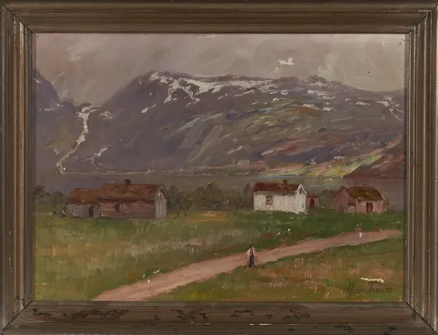 Tannæs, Marie — Gård i fjordlandskap