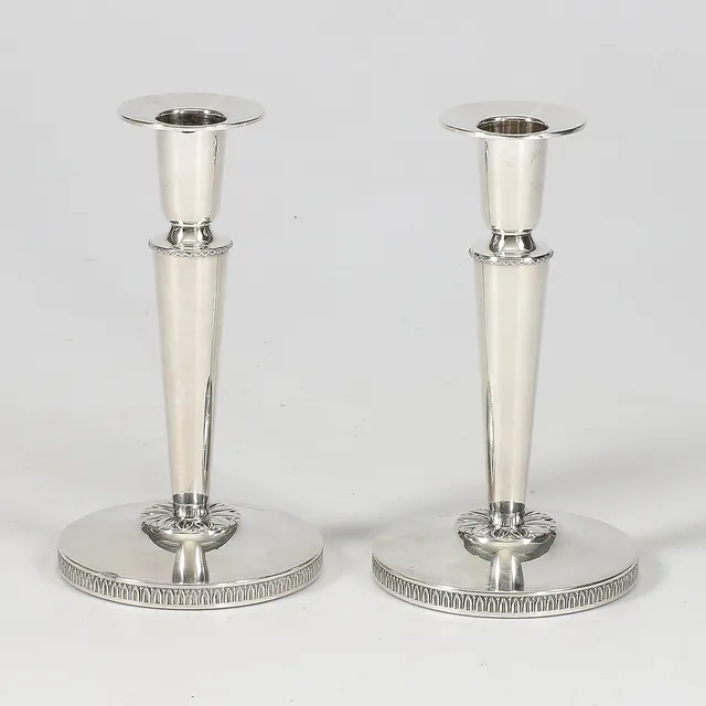 LJUSSTAKAR, silver, Ceson, 1976.
