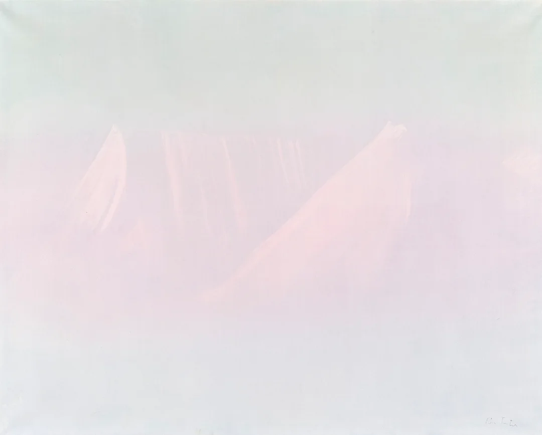 Tveter, Kåre — "Svalbardslys - oktober" — Kunst/Maleri — Blomqvist