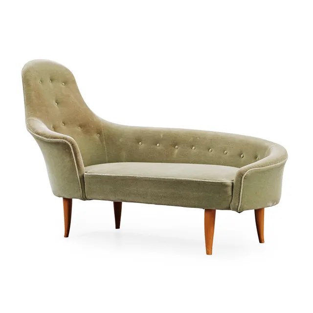 KERSTIN HÖRLIN-HOLMQUIST, canapé, "Lustgården", ur serien "Paradiset" för Nordiska Kompaniets Triva-serie, 1950-60-tal.