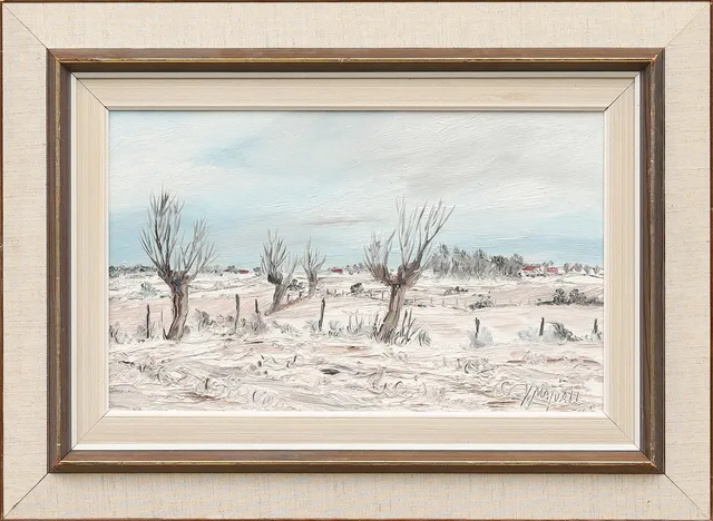 YNGVE MAJVALL. "Lockarp", signerad.