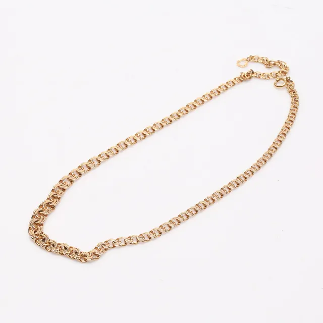 COLLIER, "Bismarck", 18k guld, vikt ca. 18,9 gram.