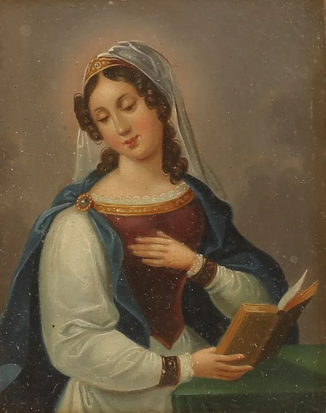 OKÄND KONSTNÄR, olja 1800-tal.