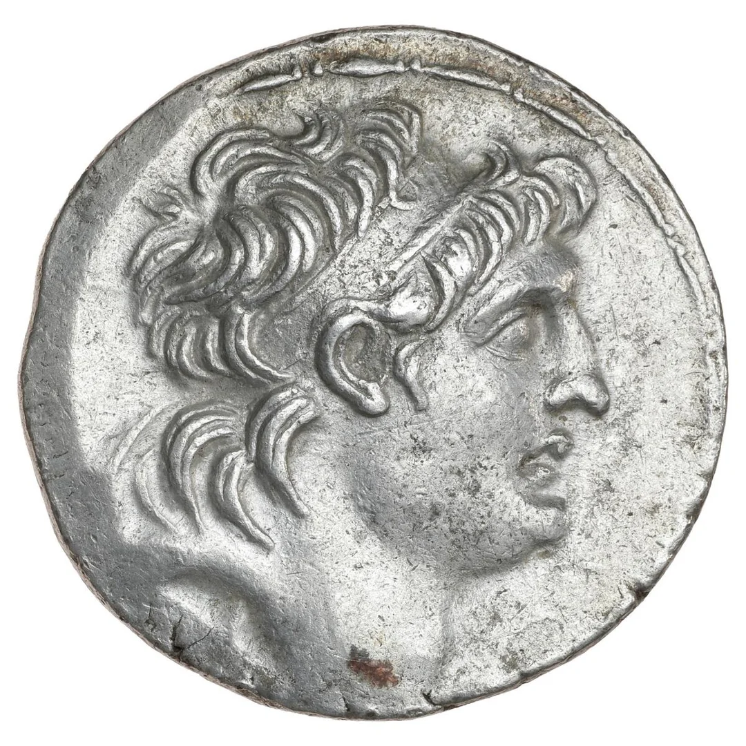 Ancient Greece, Cappadocia, Ariarathes VI Epiphanes Philopator, AR Tetradrachm. -118/7–115/4 BC.-Krengel & Lorber 654, 16.43 g — Coins, Medals & Banknotes/Ancient coins/Greece — Bruun Rasmussen