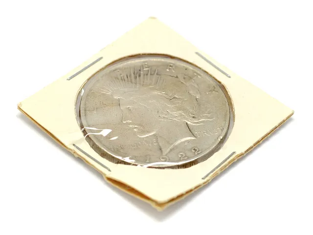 MYNT, silver, Dollar, Peace, USA, 1922, kvalité ca 1, diameter 37 mm, vikt ca 26,7 g.