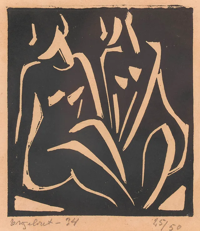 Engebret, Bjarne — To kvinner, 1934