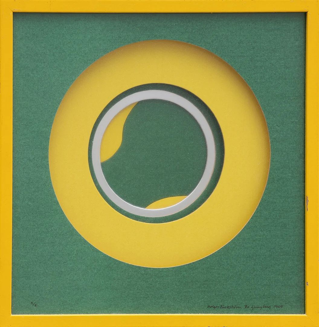 BECK & JUNG (HOLGER BÄCKSTRÖM 1939-1997 & BO LJUNGBERG 1939-2007). MULTIPEL, SIGNERAD , NUMRERAD 2/5 OCH DATERAD 1969. — Other — Crafoord Auktioner Lund