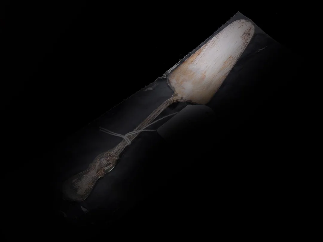 Tårtspade S830 71,5g, längd 25cm, Guldsmedsaktiebolaget /Gense, Eskilstuna, 1993 — Silver/Matsilver — Kaplans