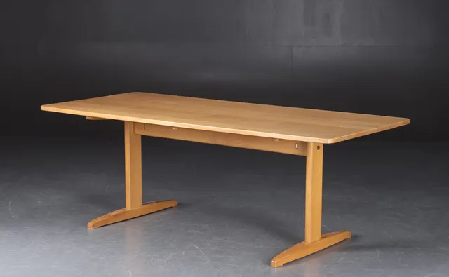 Børge Mogensen. Shaker table / dining table in solid oak (3)