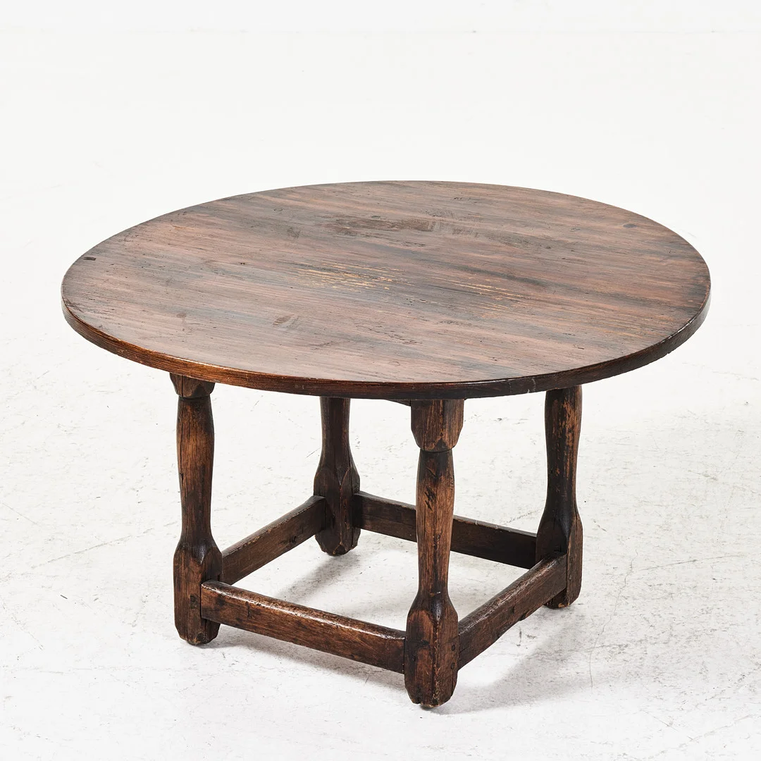 SOFFBORD, barockstil, 1900-tal, äldre delar, betsat. — Tables — Stockholms Auktionsverk Magasin 5