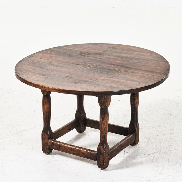 SOFFBORD, barockstil, 1900-tal, äldre delar, betsat.